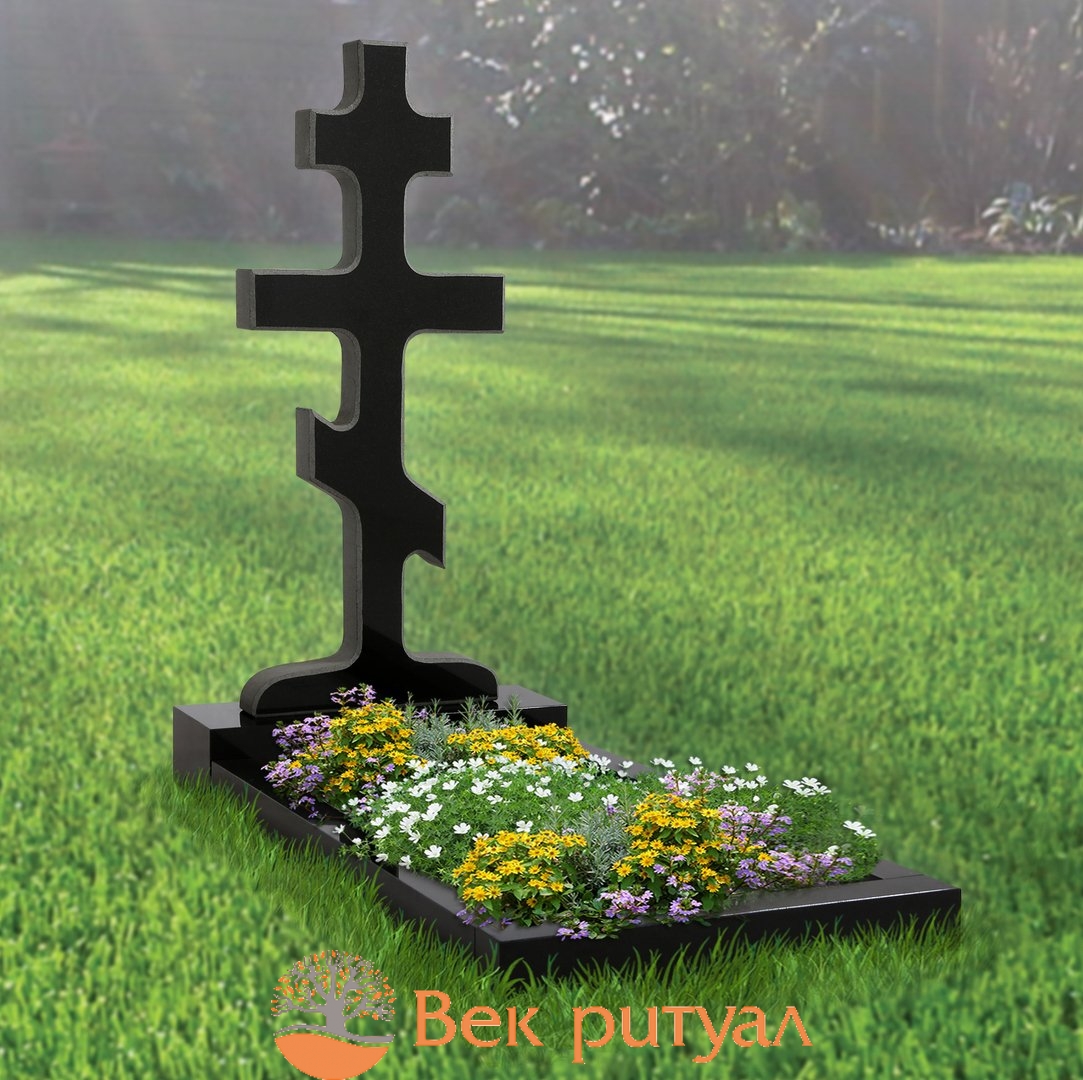 Крест деревянный (дуб) на могилу КР-2